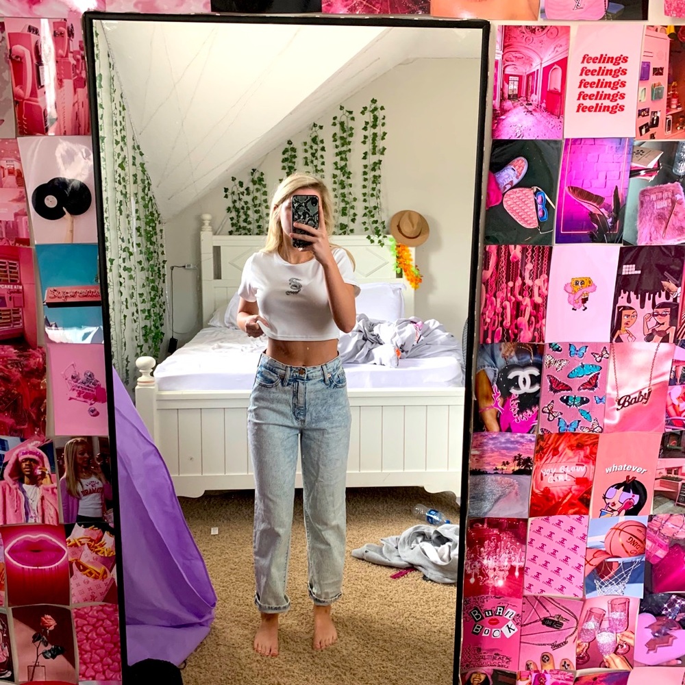 Acid Wash target jeans